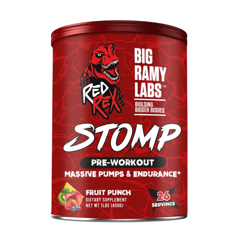 Big Ramy Labs Stomp Pre Workout-455G-26serving-Fruit Punch