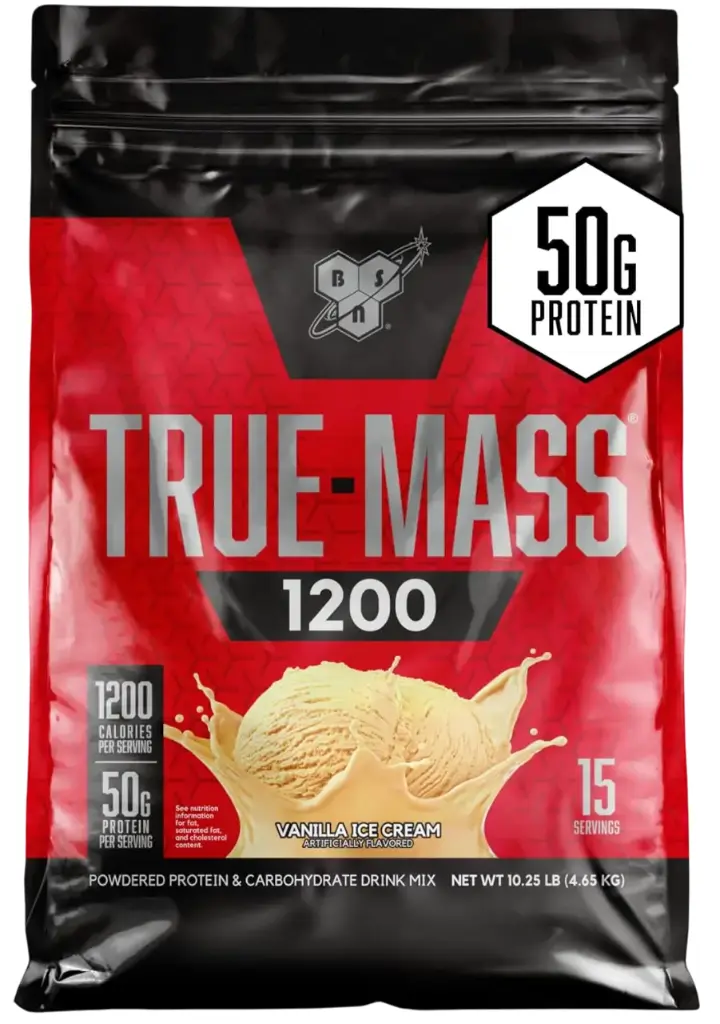 BSN-True Mass-4.71 Kg-15 Serv.-Vanilla Ice Cream