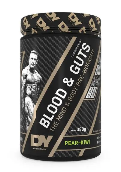Dy Nutrition Blood&Guts The Mind&Body Pre-Workout-380G.-20Serv.-Pear- Kiwi