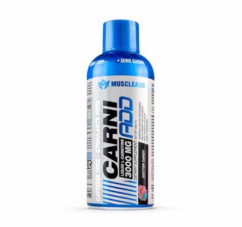 Muscle Add Carni Add 3000MG 32Serv-480Ml-Cotton Candy