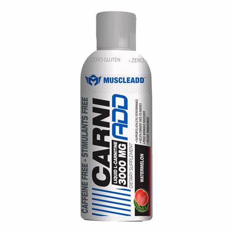 Muscle Add Carni Add 3000MG 32Serv-480Ml-Watermelon