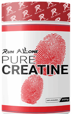 Run Alone Pure Creatine Unflavored 300g - 60 Serv.