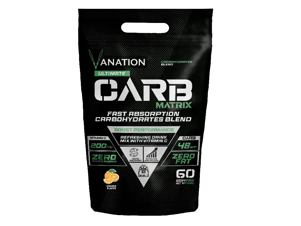 Vanation Carb Matrix With Vitamin C-3Kg-60Serv.-Orange