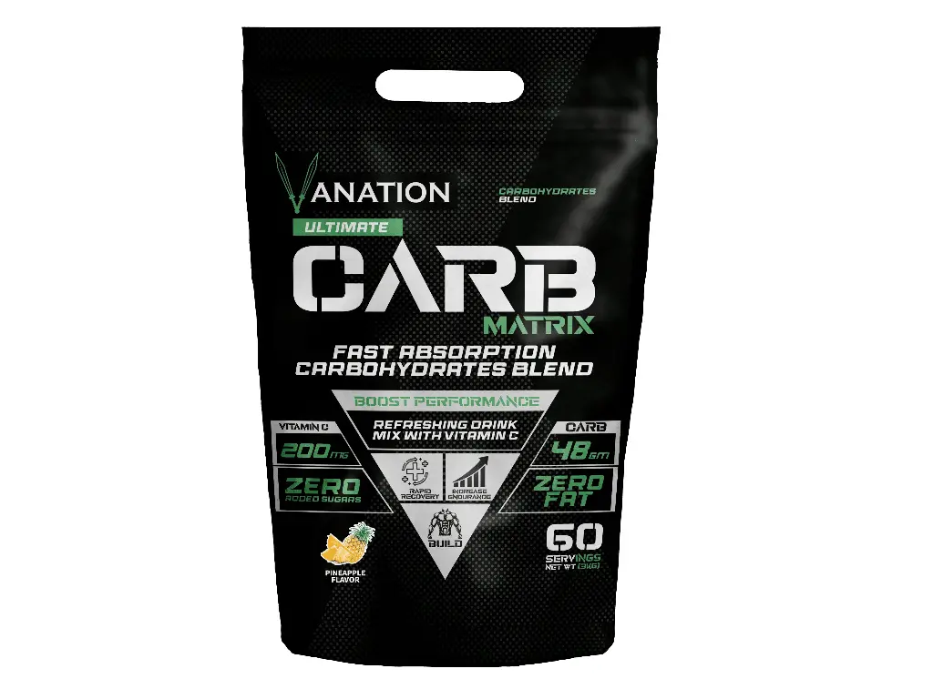 Vanation Carb Matrix With Vitamin C-3Kg-60Serv.-Pineapple