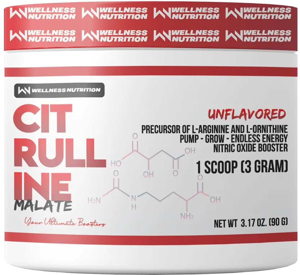Wellness Nutrition Citrulline Malate-90G-30Serv.-Unflavored