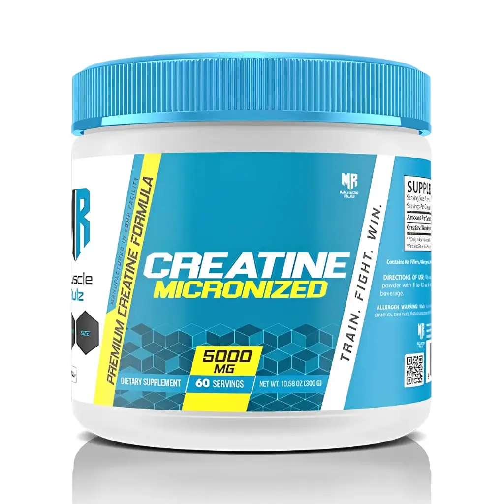 Muscle Rulz Creatine Micronized-60Serv.-300G-Unflavored 
