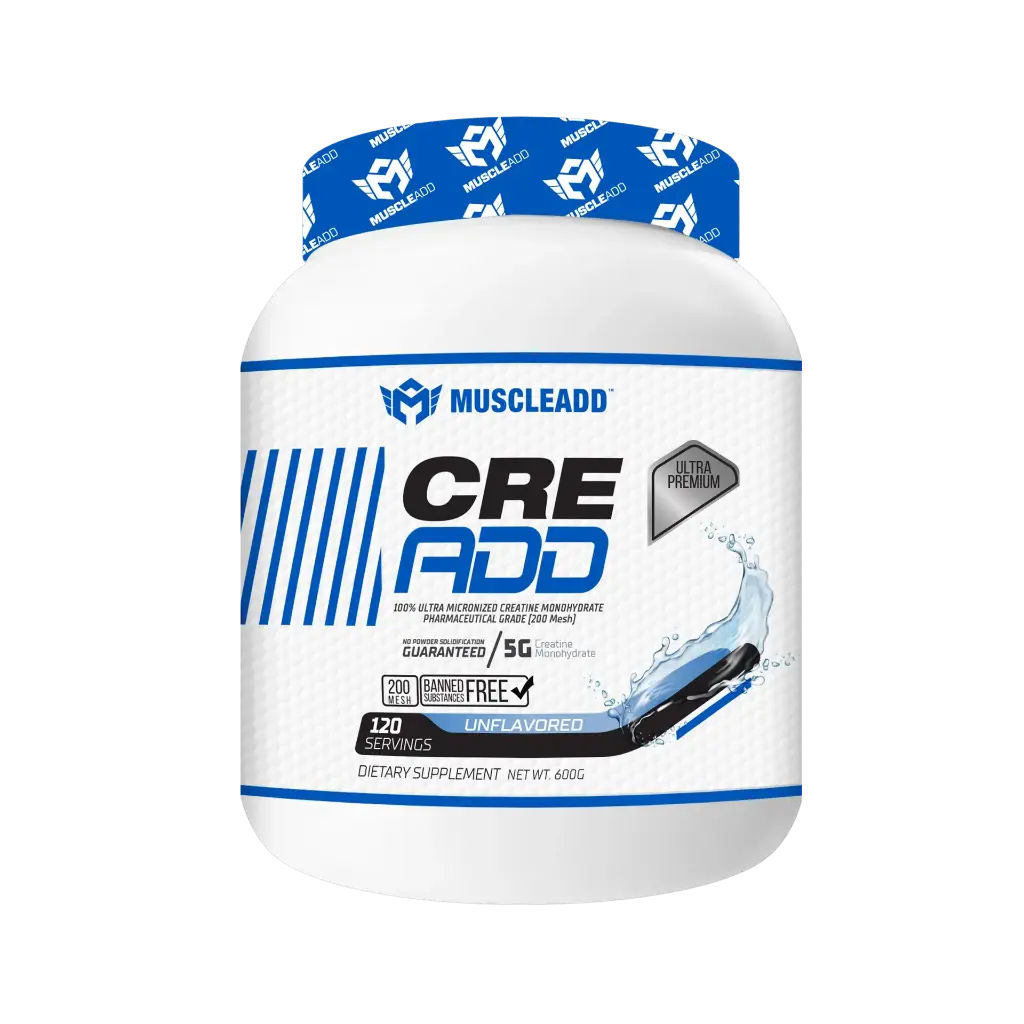 Muscle Add Cre Add-120Serv.- 600G.-Unflavored