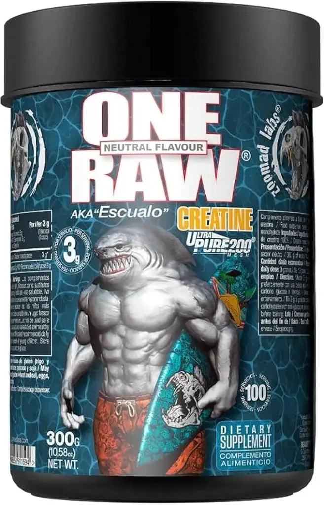 Zoomad Labs One Raw Creatine Ultra Pure 200- 100Serv-300GM