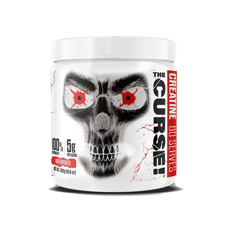JNX Sports The Curse Micronized Creatine Monohydrate -300G- 60 Servings