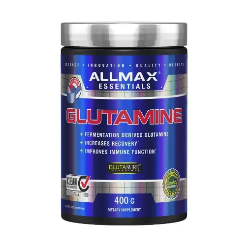 [665553122960] AllMax Essentials Glutamine 400G - 80 Serv.-Unflavored 