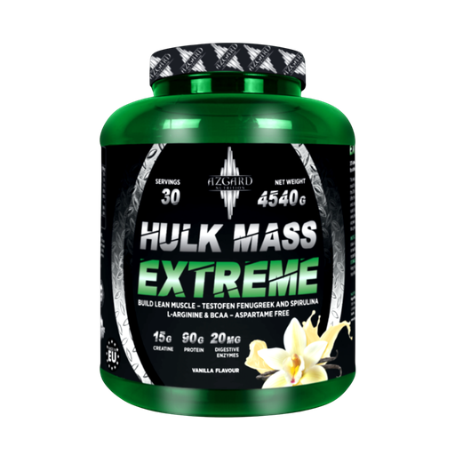 [5999569360098] Azgard Nutrition Hulk Mass Extreme-4540G-30Serv.-Vanilla.