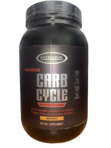 [851851] Battle Fuel Carb Cycie 1KG-30 Serv.-Mango