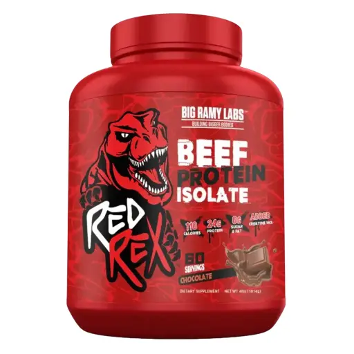 [6223007823036] Big Ramy Labs Red Rex Beef Protein Isolate-1.8KG-60 Serv.-Chocolate