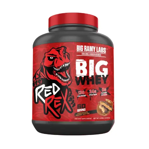 [6223007824194] Big Ramy Labs Red Rex Big whey-2KG-60 ser.-Choclate Peanut Butter.
