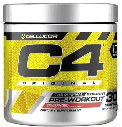 [842595106039] Cellucor C4 Original Id Pre-Workout-180G-30Serv.-Fruit punch