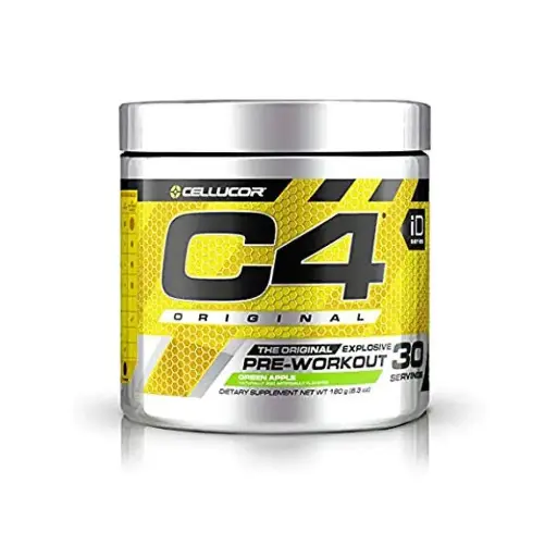 [842595106053] Cellucor C4 Original Id Pre-Workout-180G-30Serv.-Green Apple