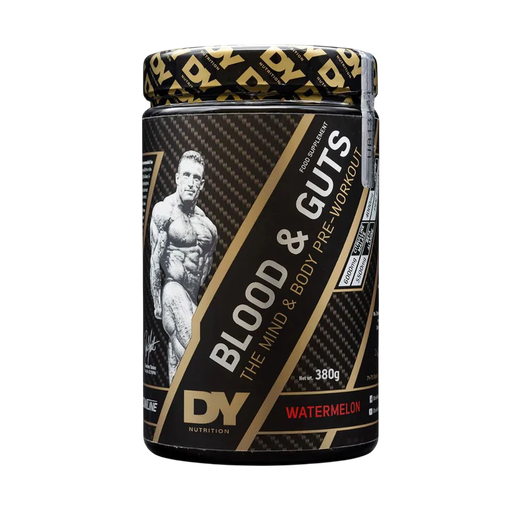 [5060763890411] Dy Nutrition Blood&Guts The Mind&Body Pre-workout-380G.-20Serv.-Watermelon