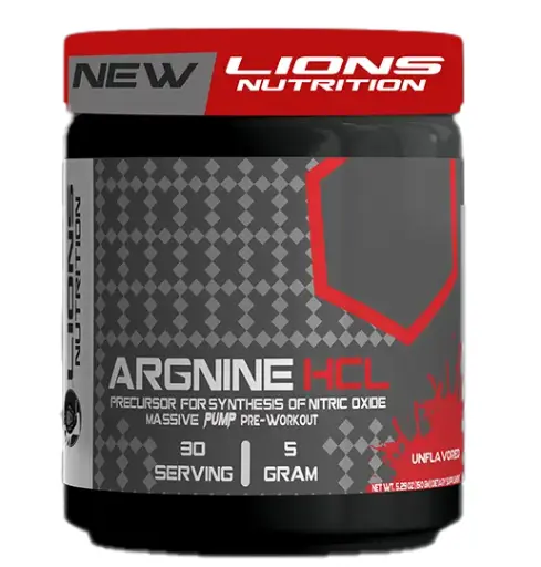 [0664] Lion Nutrition- Arginine HCL-150g-30Serv.-Unflavored