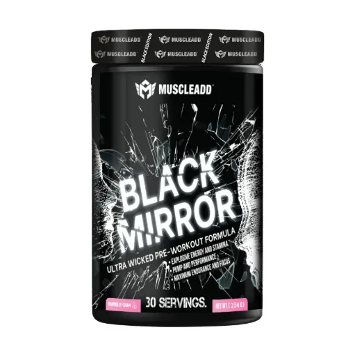 [6223007821032] Muscle Add Black Mirror-30Serv-270G-Bubble gum