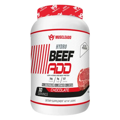 [6223007821131] Muscle Add Hydro Beef Add 100% Hydrolyesd Beef Protein-30Serv.-1020Kg-Chocolate