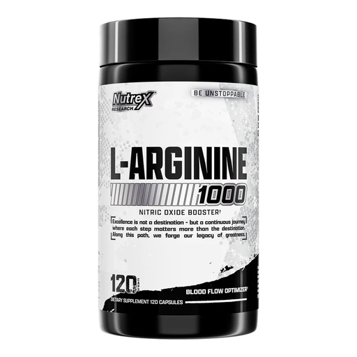 [850026029543] Nutrex Research L-Arginine 1000 – Grunt Nutrition- 120 Capsules