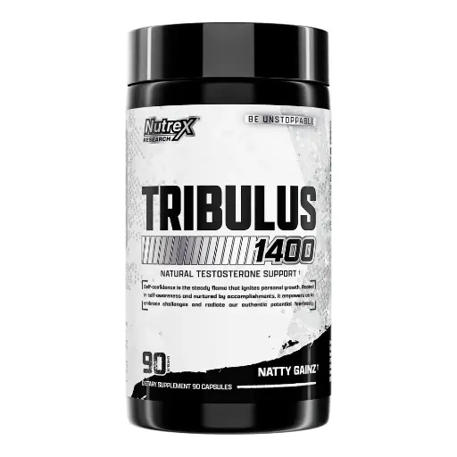[850046504723] Nutrex Research Tribulus 1400 – Testosterone Support and Muscle Performance- 90 Capsules