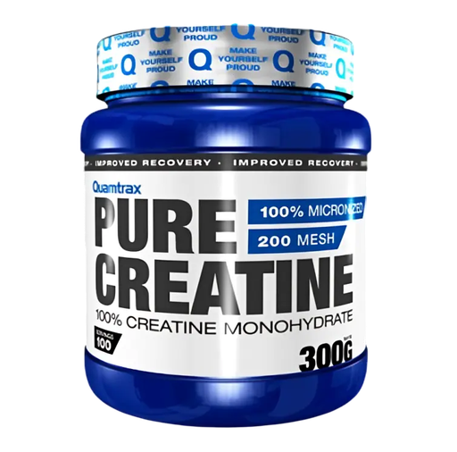 [8436574338362] Quamtrax Pure 100% Creatine Monohydrate-100Serv.-300G