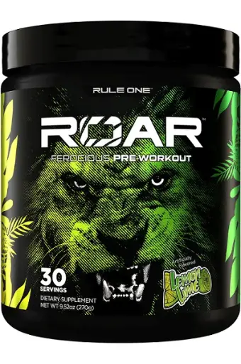 [196671005205] Rule One ROAR Pre-Workout 30 Servings- Lemon Lime