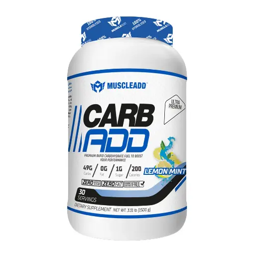 [6223007824460] Muscle Add Carb Add-30Serv.- 1500G-Lemon Mint