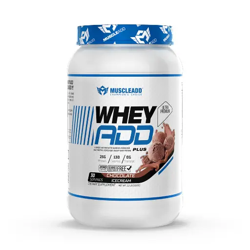 [6223007826570] Muscle Add Whey Add Plus-30Serv.- 1050G.-Chocolate Ice cream