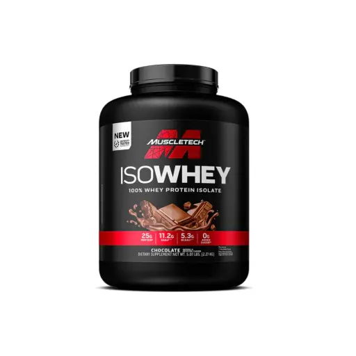 [631656717600] Muscletech Iso Whey100% Whey Protein Isolate-75Serv-2.27KG- Chocolate